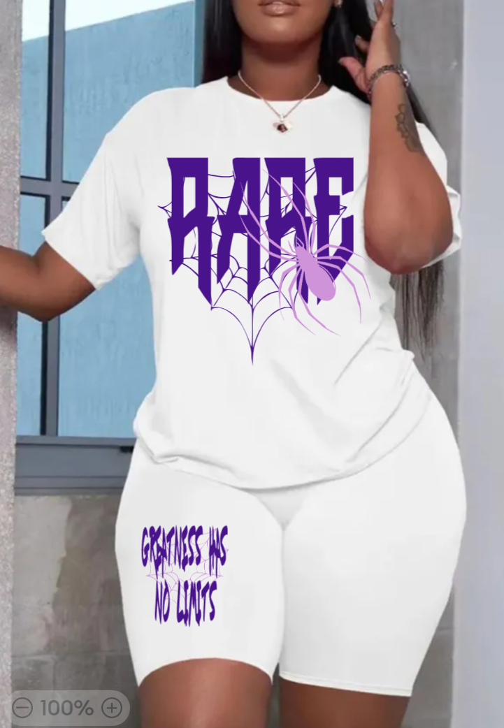RARE 2 PC Women Spider Set
