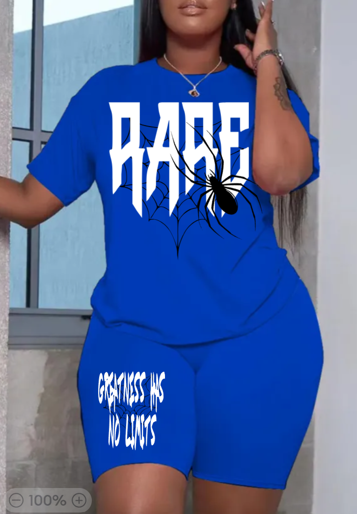 RARE 2 PC Women Spider Set