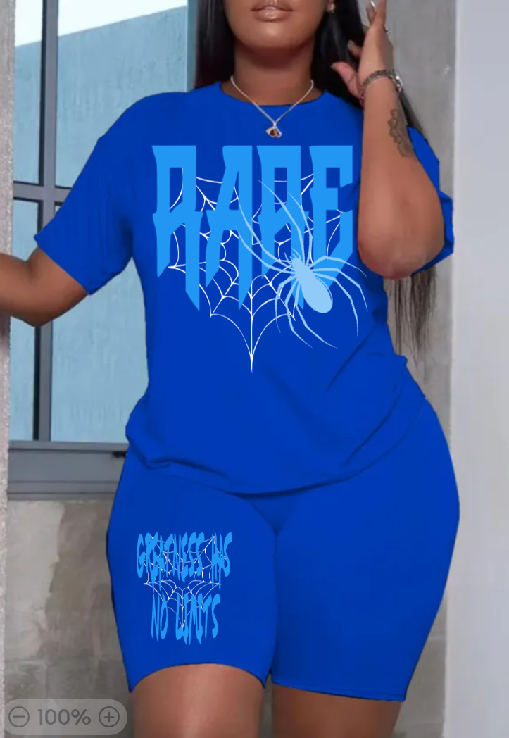 RARE 2 PC Women Spider Set