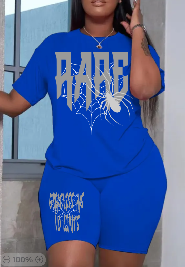 RARE 2 PC Women Spider Set