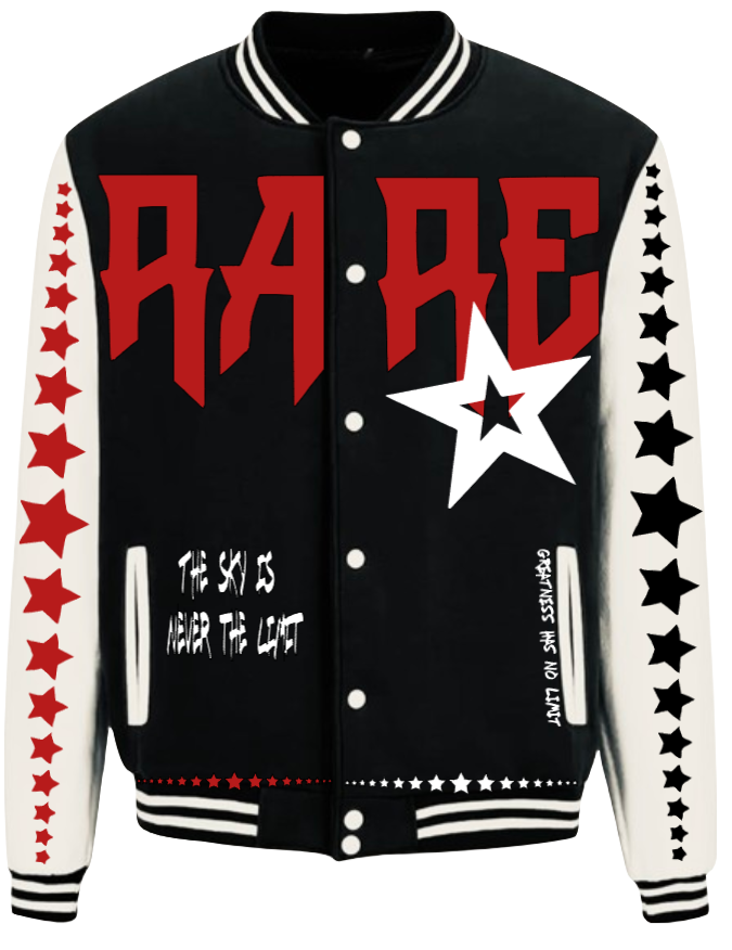 Custom Rare Star Varsity Jacket