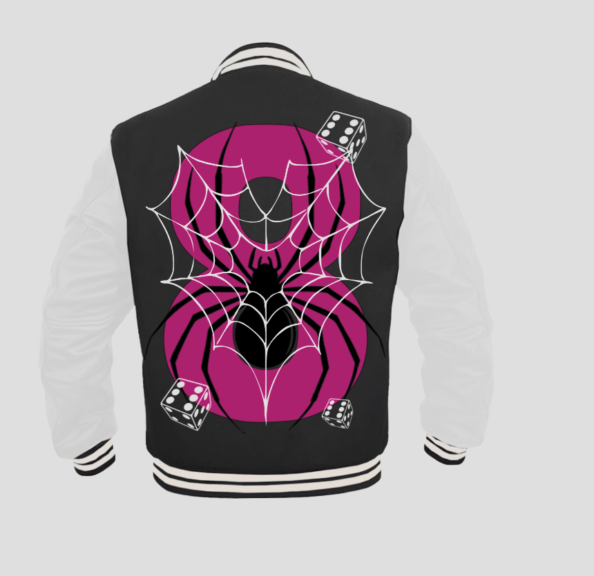 Rare 8 Web Varsity Jacket