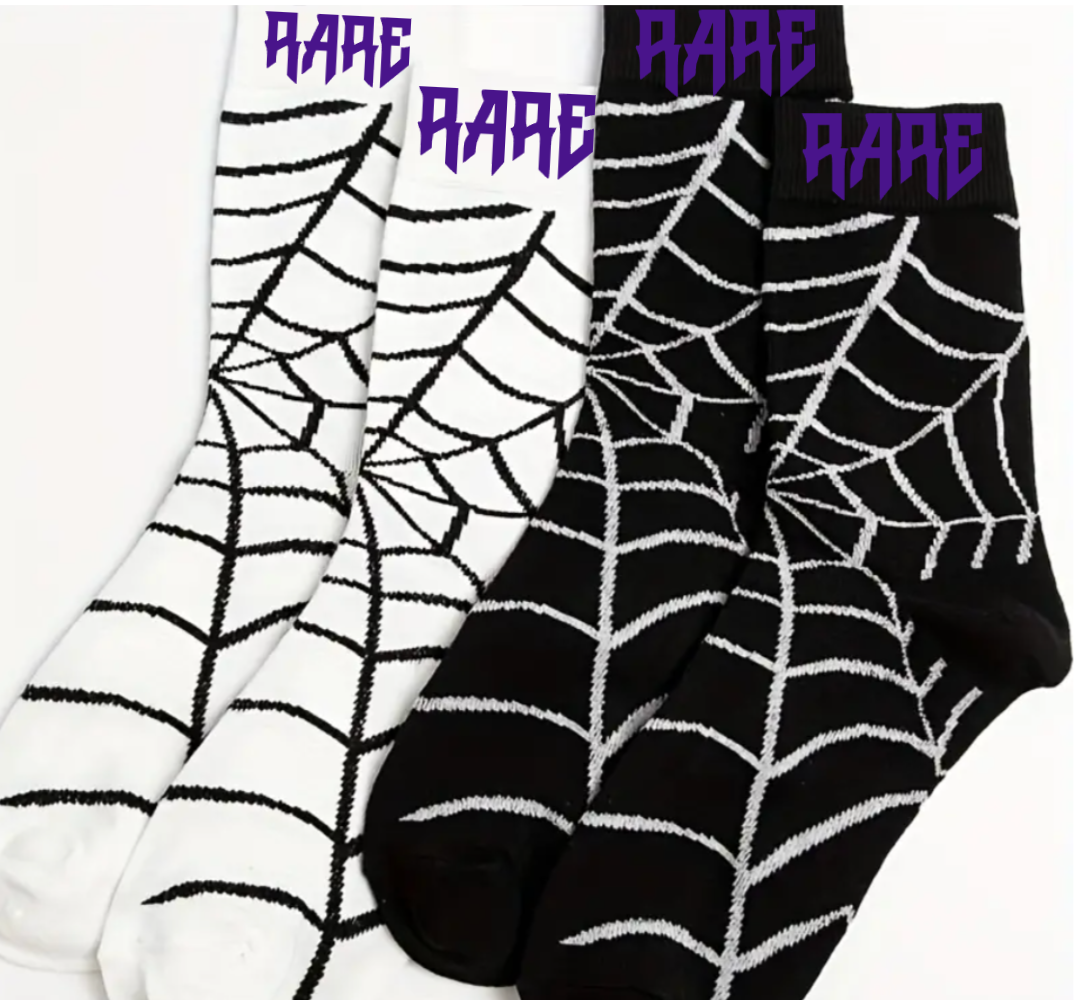 Custom Rare Web Socks