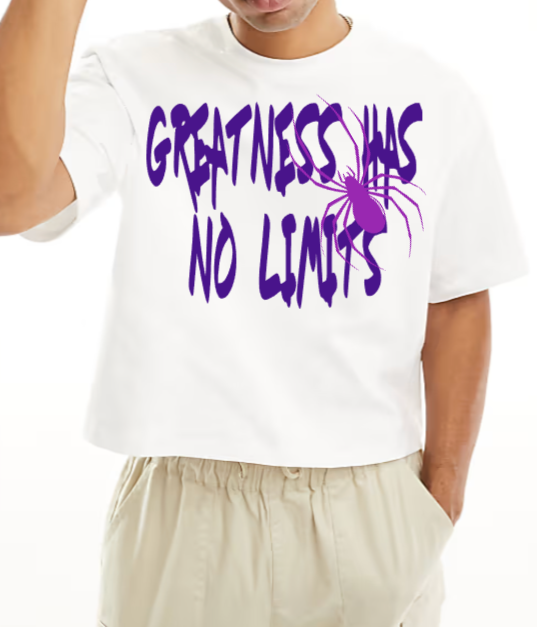 RARE White GHNL Crop Shirt (Men)