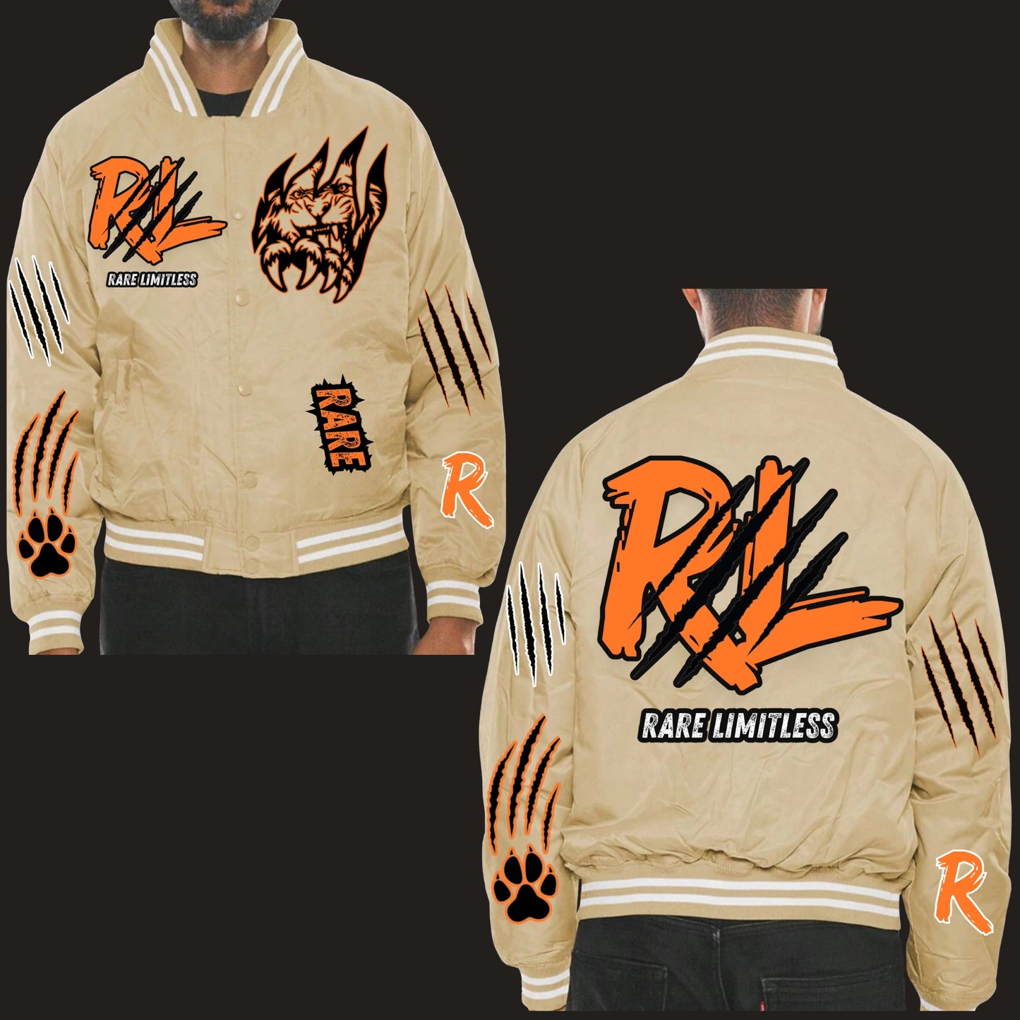 LION RARE Limited Edition Varsity Waterproof Jacket