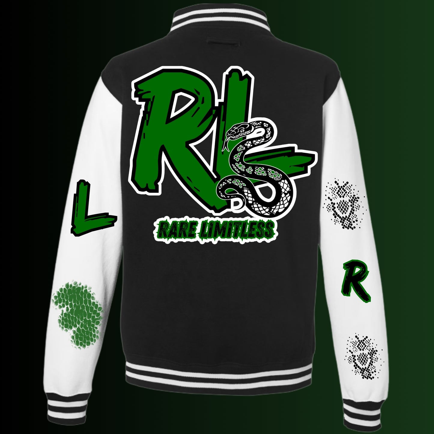 SNAKE Exclusive Rare Limitless Varsity Fleece Jacket