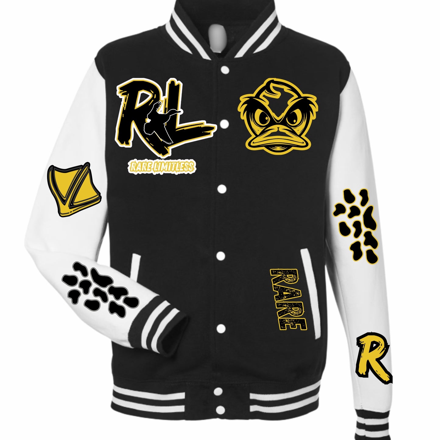DUCK Exclusive Rare Limitless Varsity Fleece Jacket