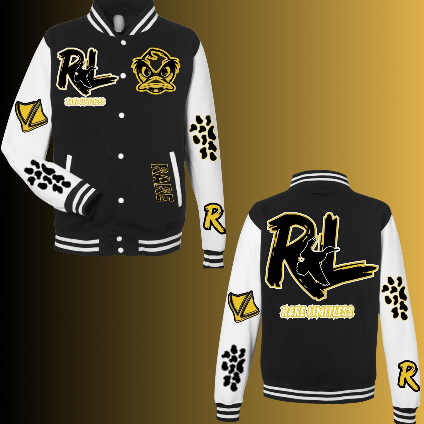 DUCK Exclusive Rare Limitless Varsity Fleece Jacket