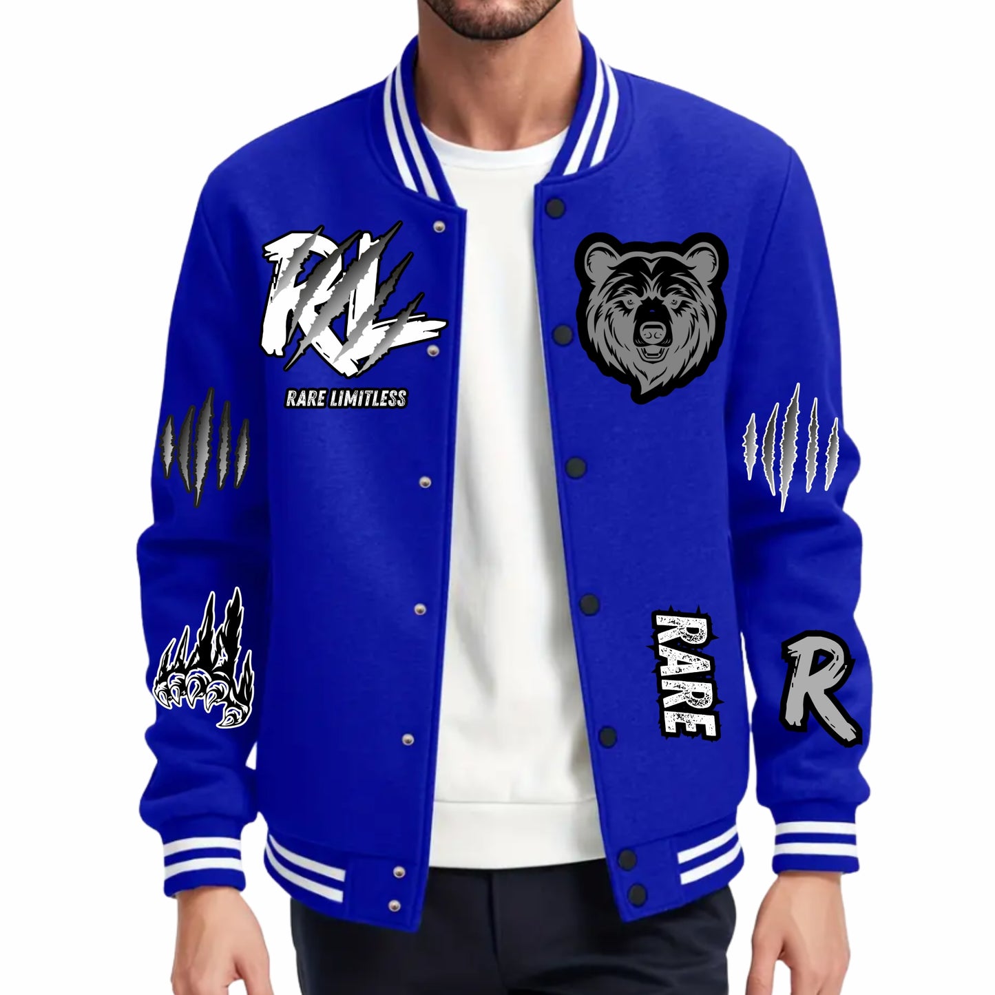 BEAR Exclusive Rare Limitless Varsity Fleece Jacket