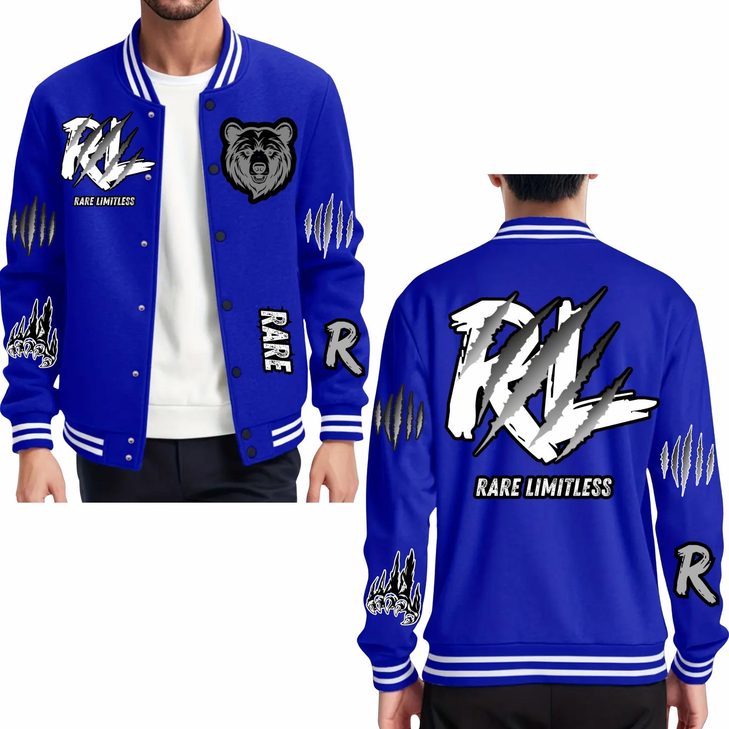 BEAR Exclusive Rare Limitless Varsity Fleece Jacket