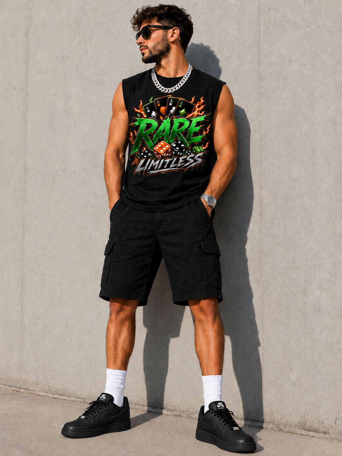 Rare Limitless Men Stylish Tank