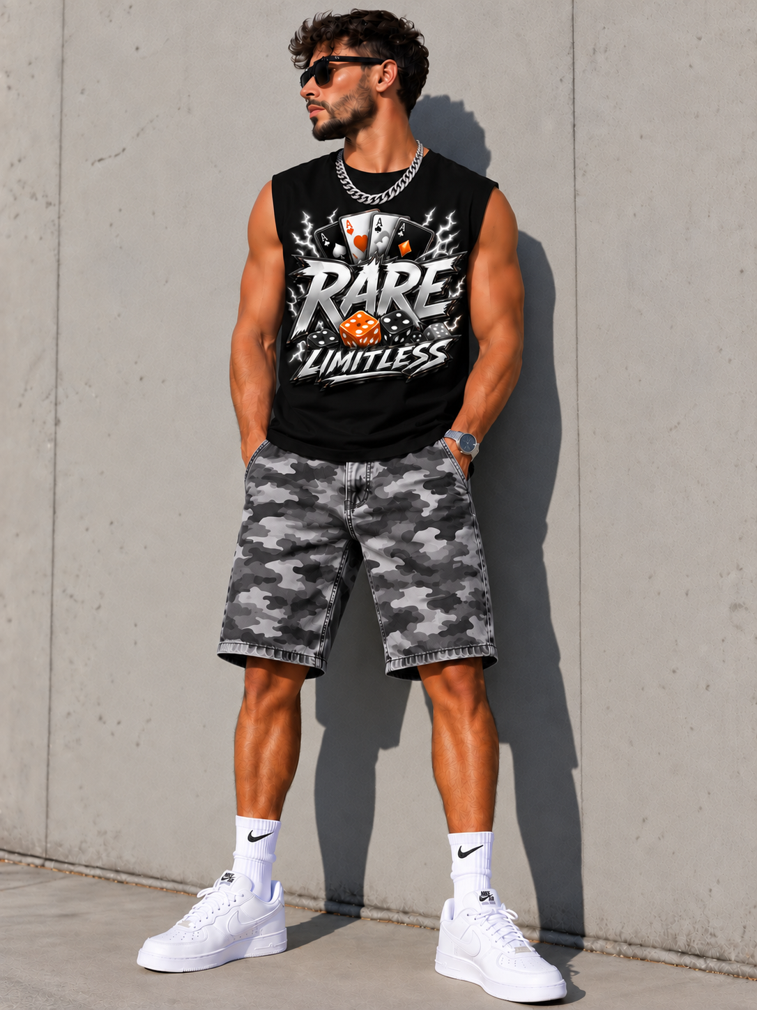 Rare Limitless Men Stylish Tank