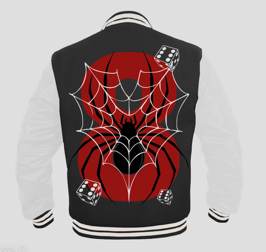 Rare 8 Web Varsity Jacket
