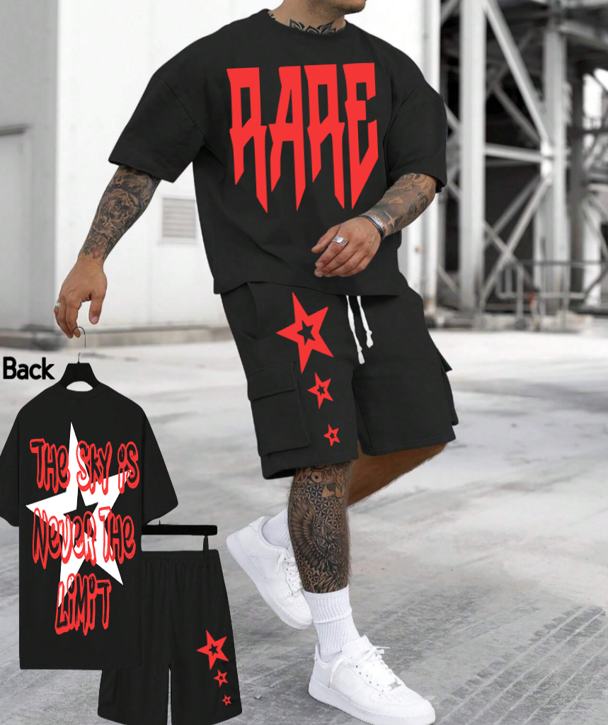 Men Star Rare 2 Piece Set