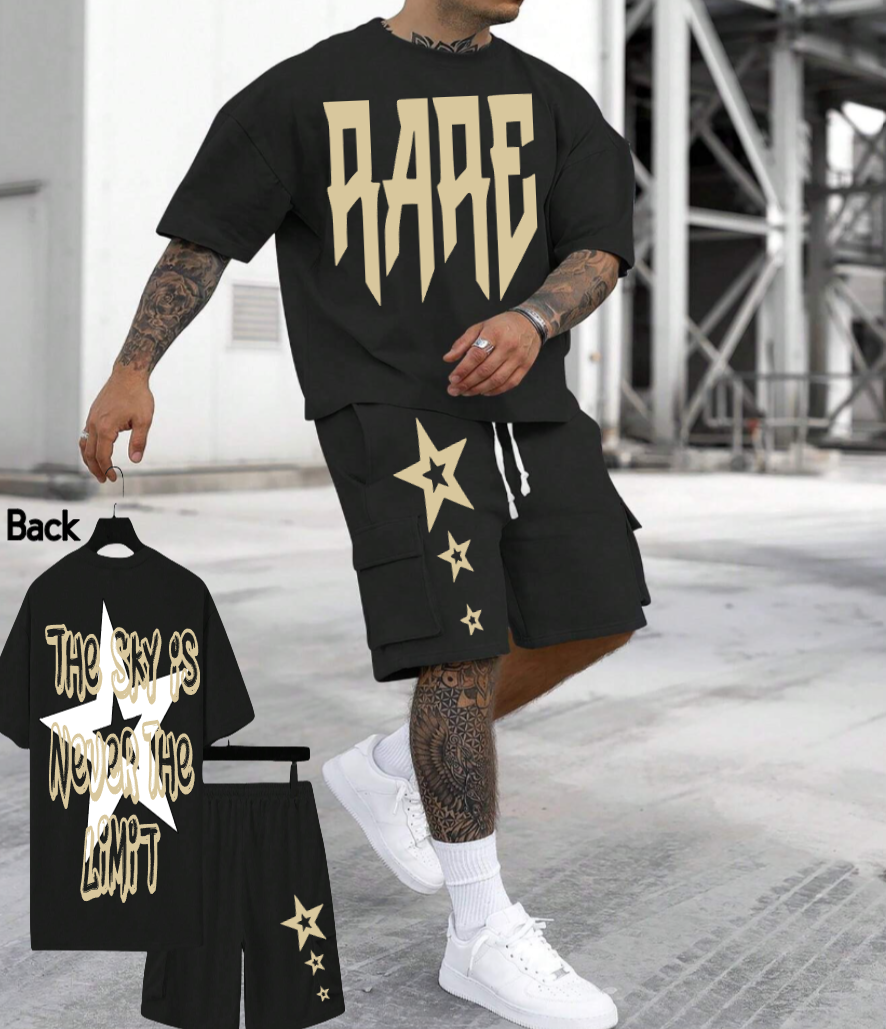 Men Star Rare 2 Piece Set