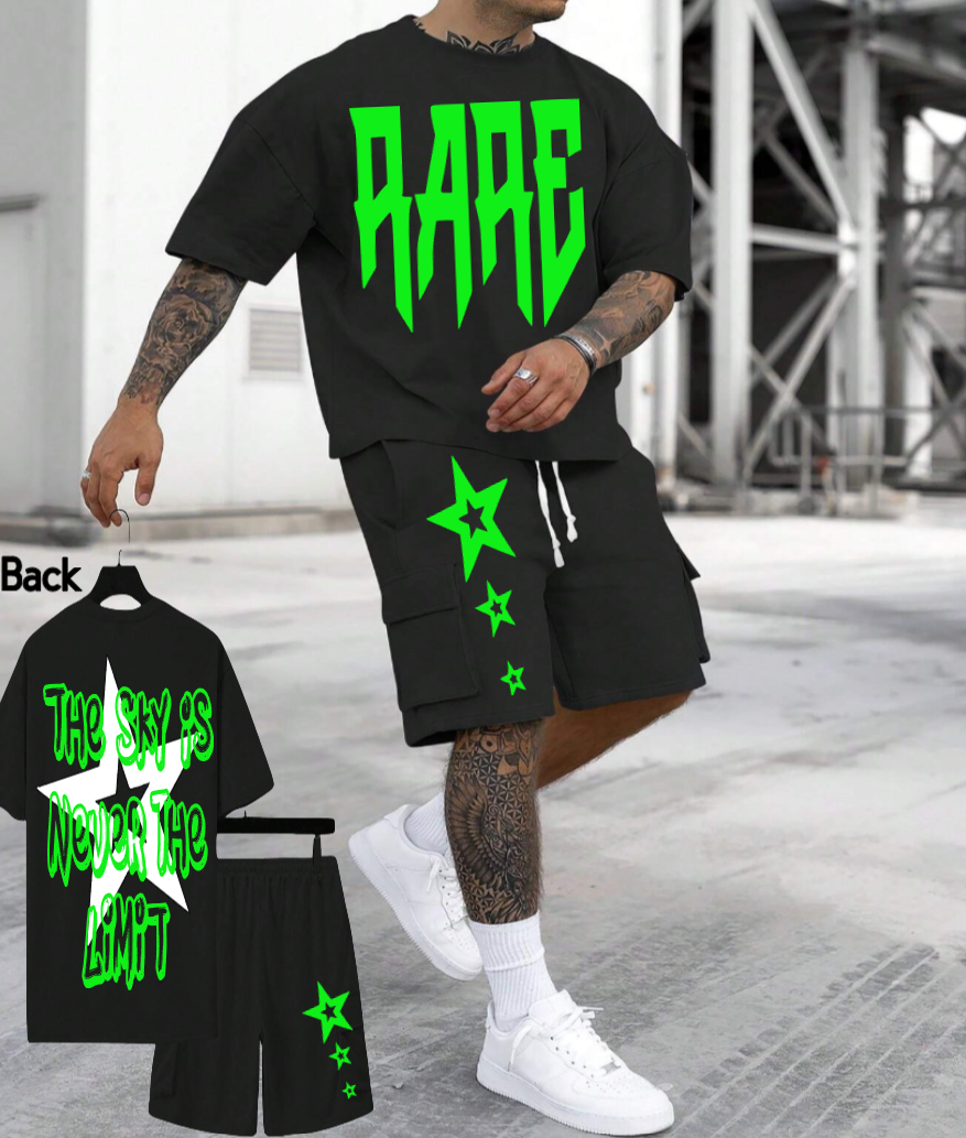 Men Star Rare 2 Piece Set