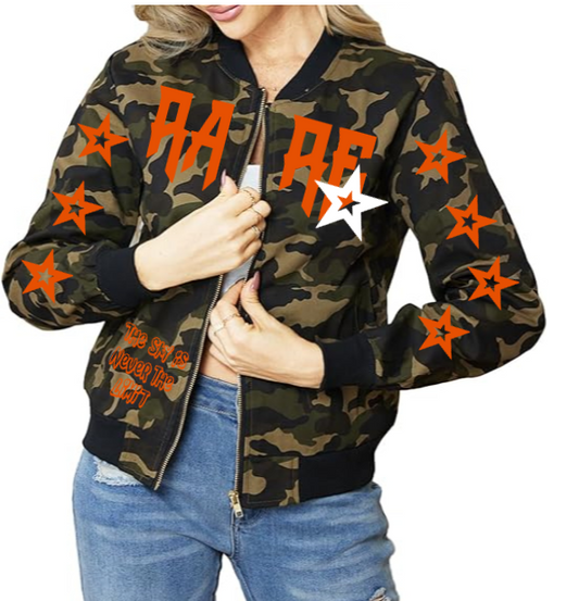 Rare Camo Star Jacket (Unisex)