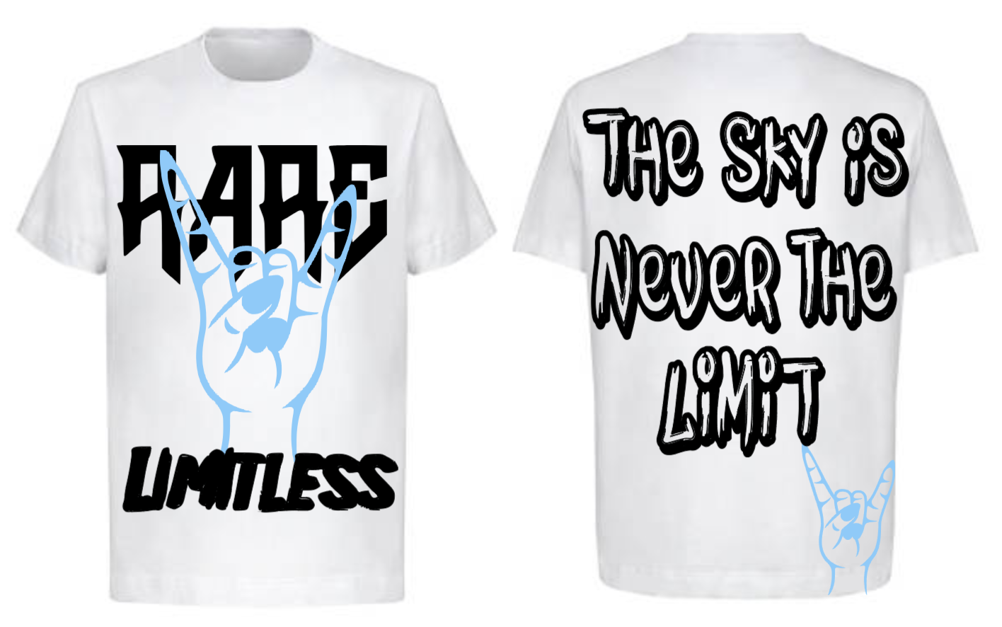 Rare Hand White T-Shirt