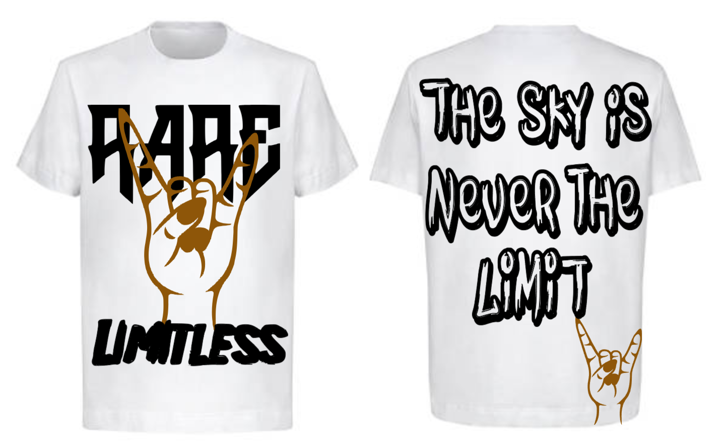 Rare Hand White T-Shirt