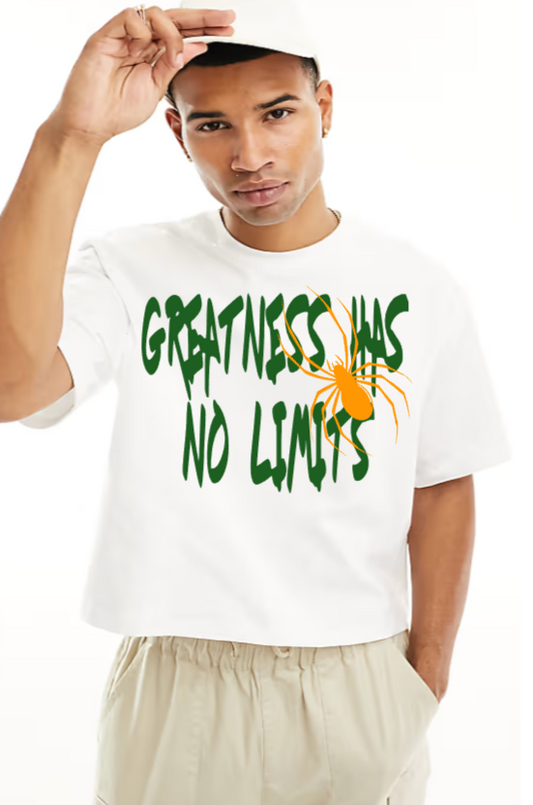 RARE White GHNL Crop Shirt (Men)