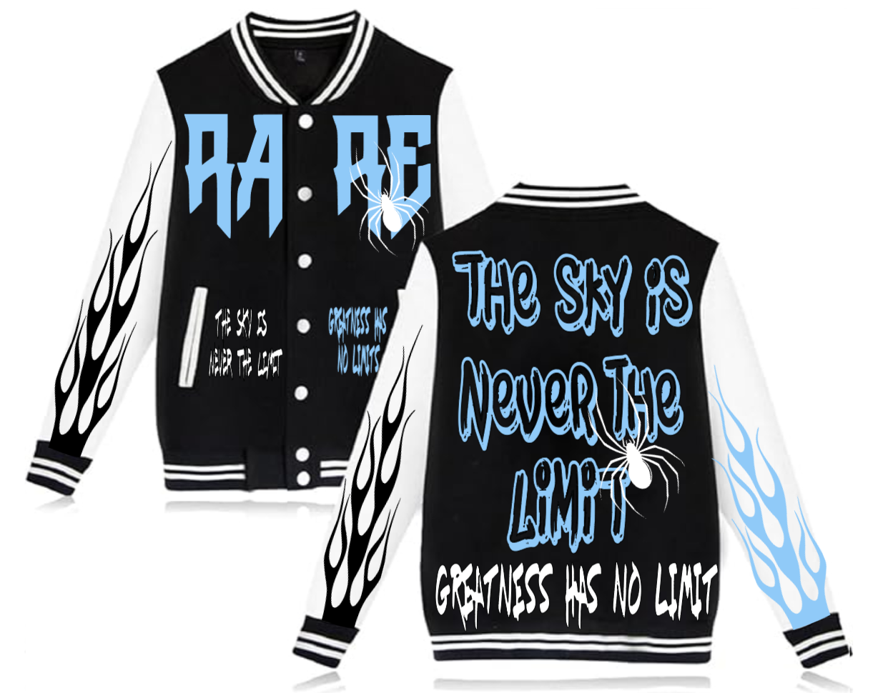 Rare Flame Varsity Jacket
