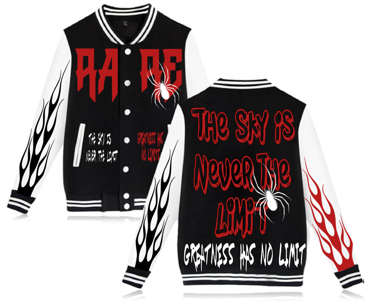 Rare Flame Varsity Jacket