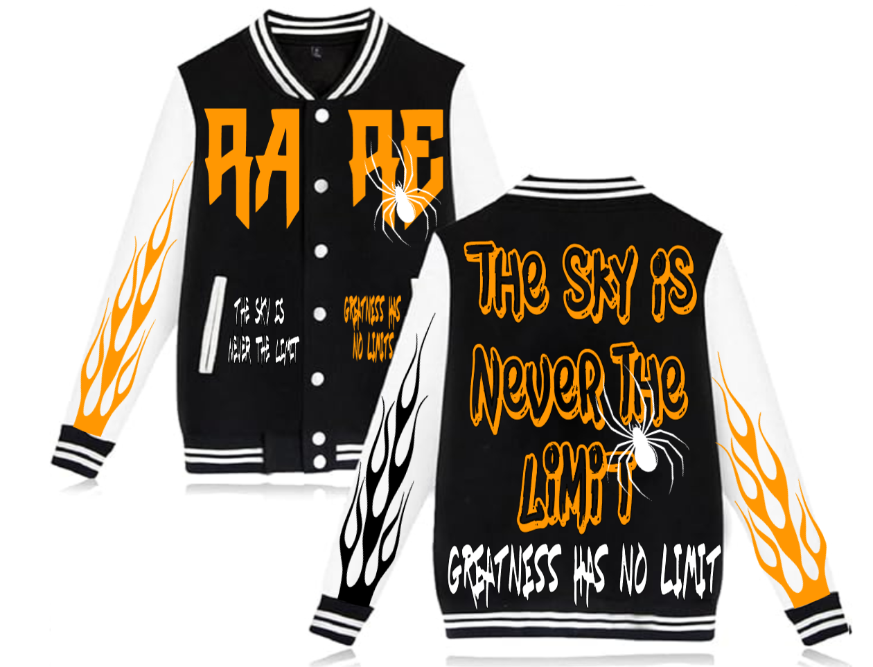 Rare Flame Varsity Jacket