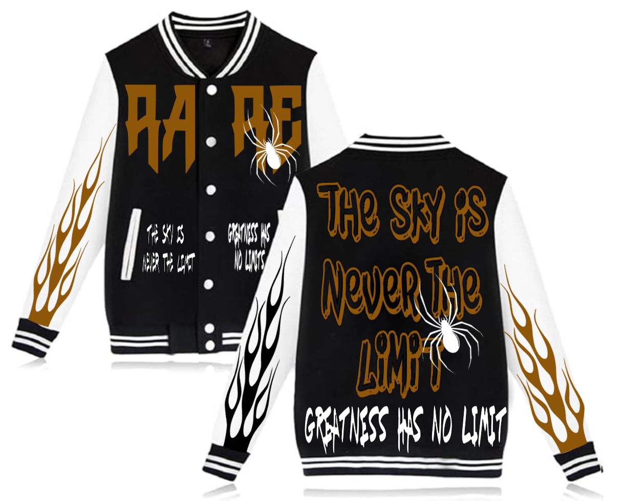 Rare Flame Varsity Jacket