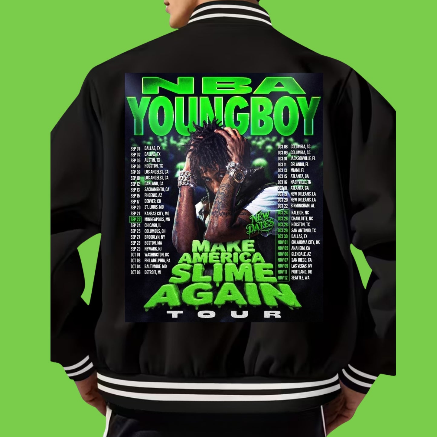 MASA Youngboy Varsity Jacket