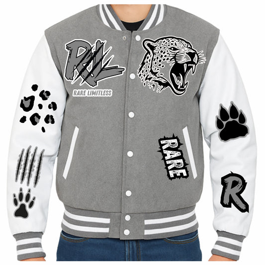 LEOPARD Exclusive Rare Limitless Varsity Fleece Jacket