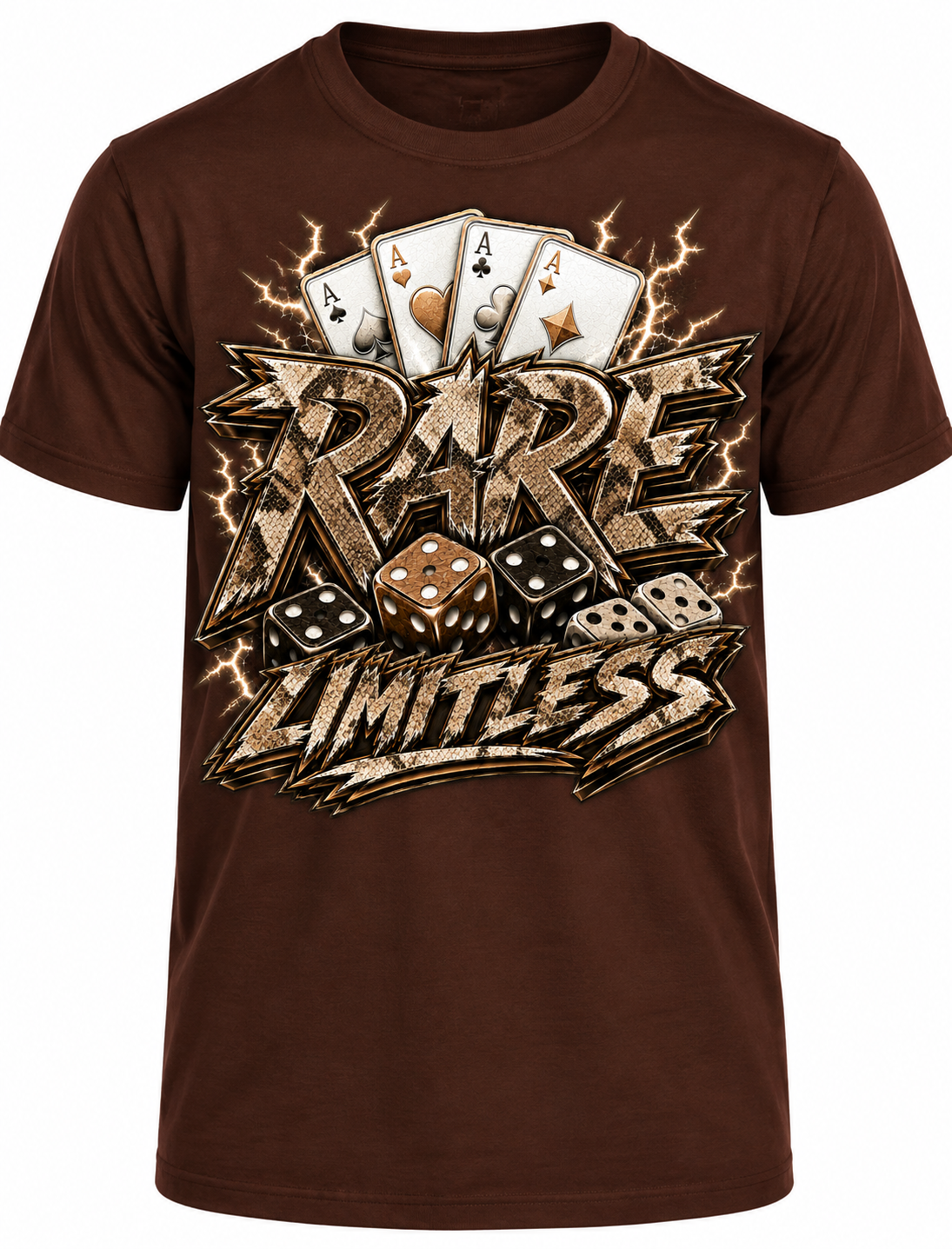 RARE Limitless SNAKE SKIN Graphic Tee